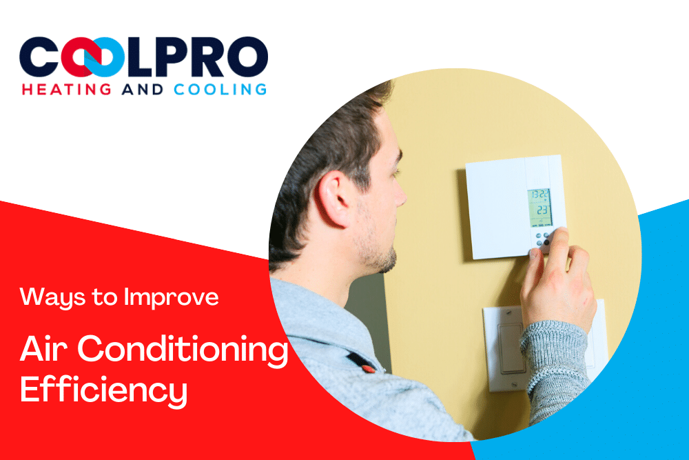 How to improve air conditioning air efficiency.