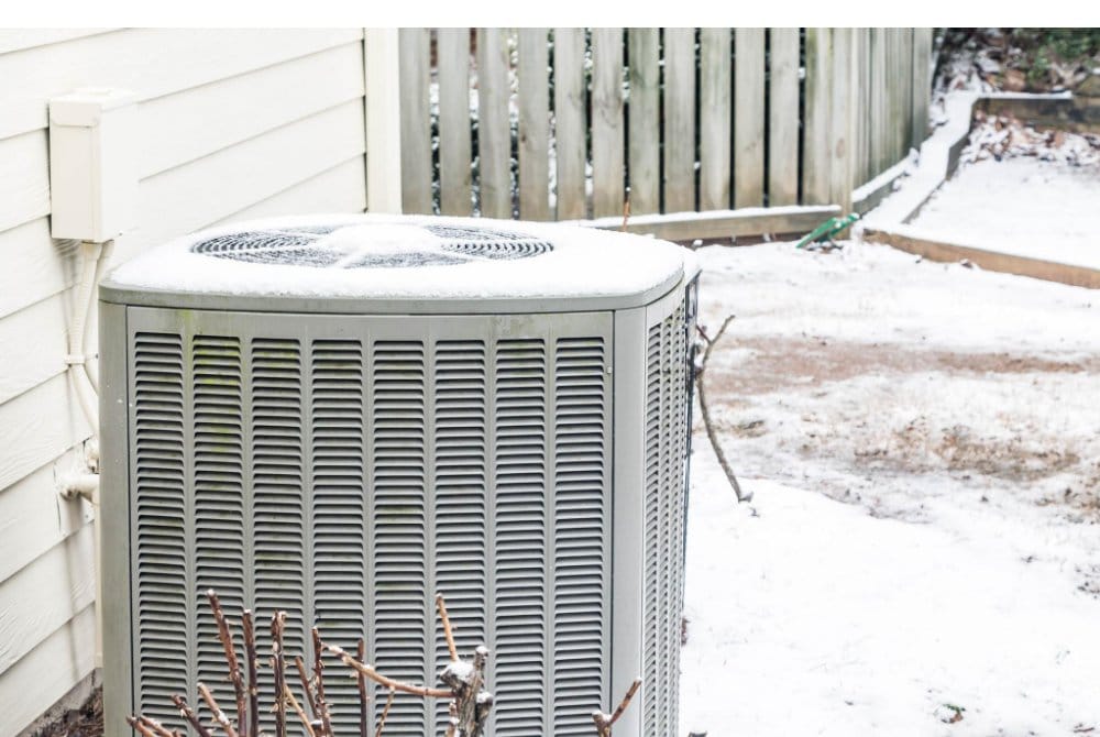 should you cover ac unit in winter