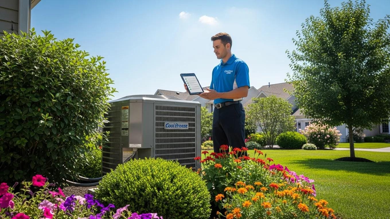 HVAC system maintenance preparation for summer heat