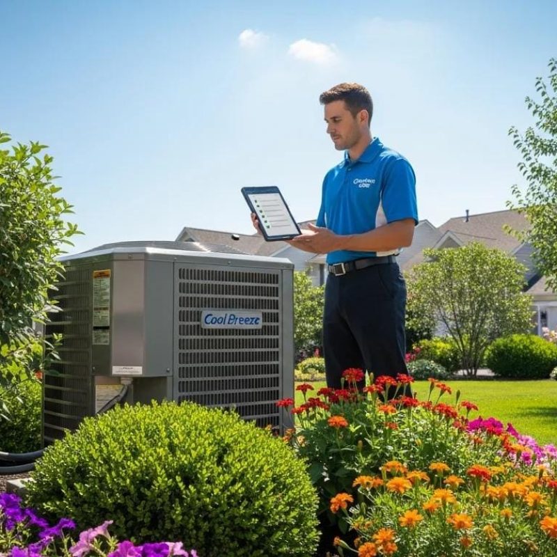 HVAC system maintenance preparation for summer heat